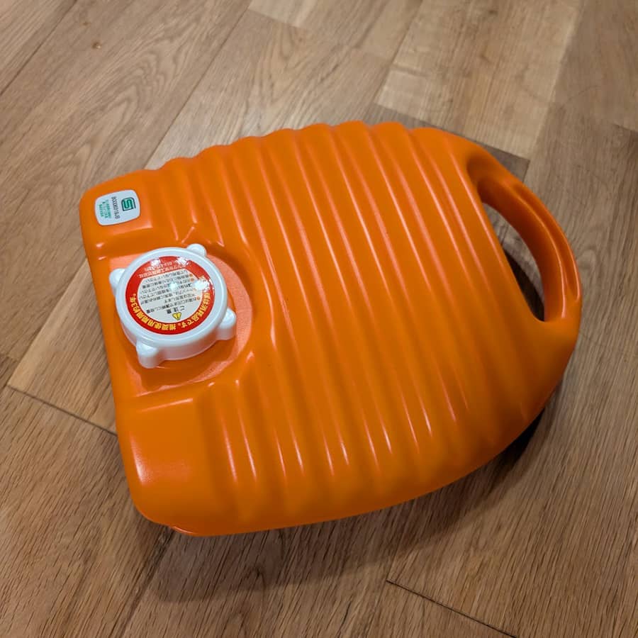 un yutanpo, une bouillote japonaise